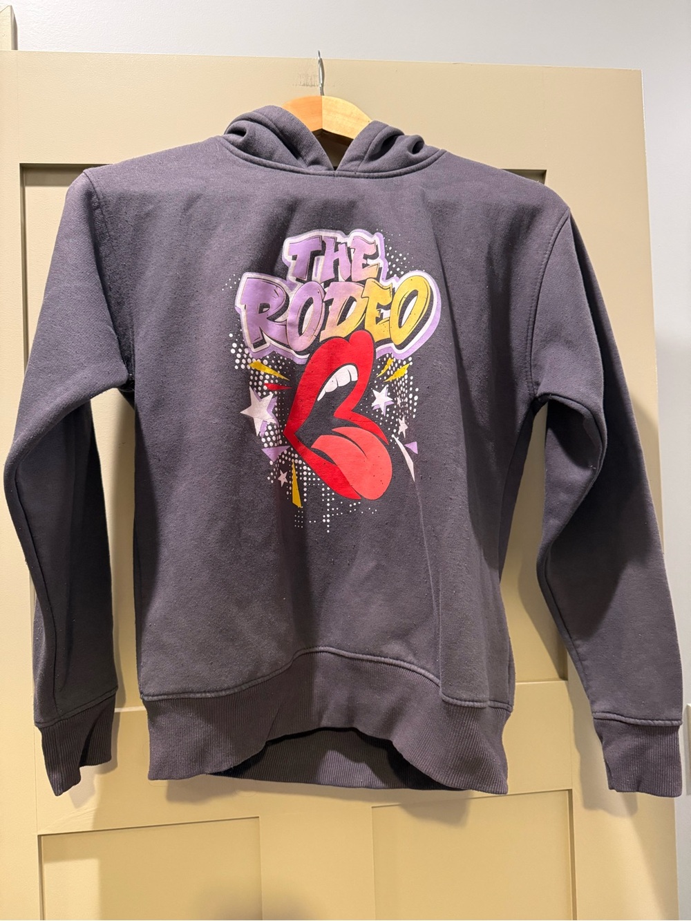 Myra Bag Grey Graphic Hoodie